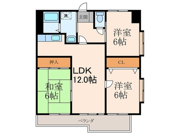 ラウムヴィラ嵐山の物件間取画像